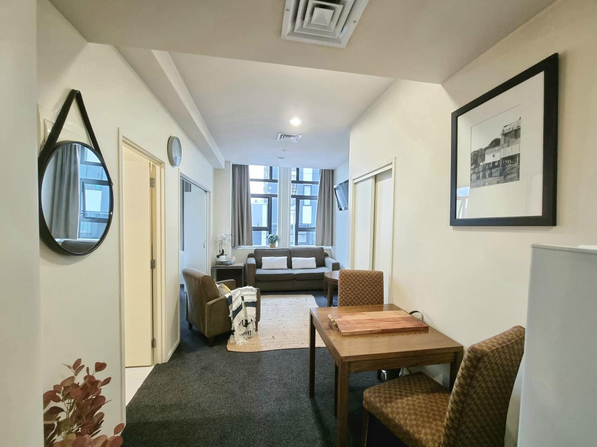 Urban Deco Apartment On Queen Street オークランド 部屋 写真